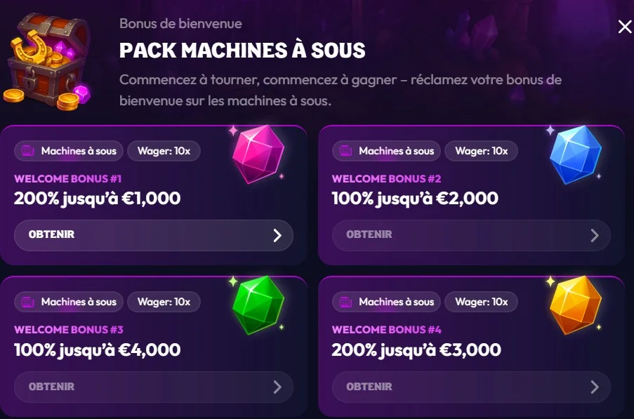 Wildzy Casino promotions
